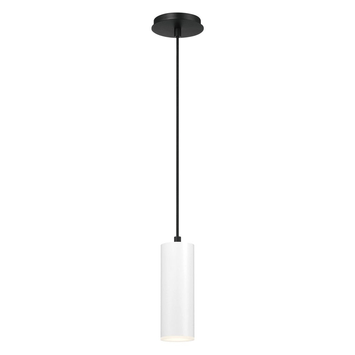 Eurofase Lighting Neptune 3" Integrated LED White Metal Tube Pendant Light