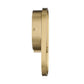 Eurofase Lighting Noga 11" 1-Light Integrated LED Alabaster Shade Gold Steel Wall Sconce