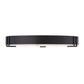 Eurofase Lighting Noga 22" 1-Light Integrated LED Alabaster Shade Matte Black Steel Ceiling Light