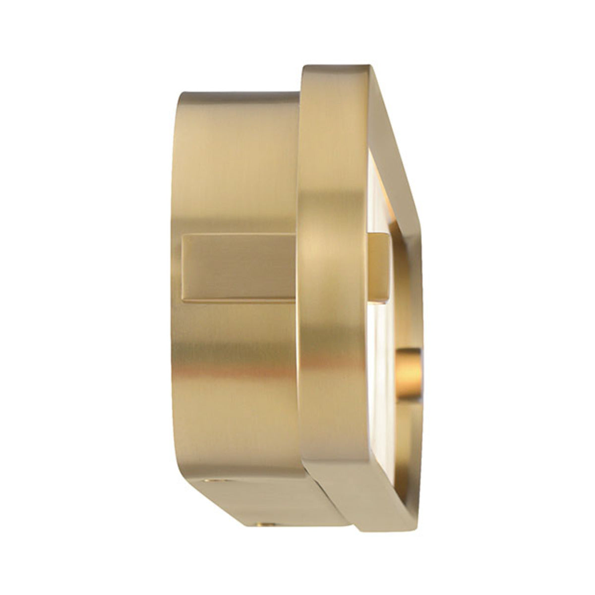 Eurofase Lighting Noga 36" 1-Light Integrated LED Alabaster Shade Gold Steel Wall Sconce