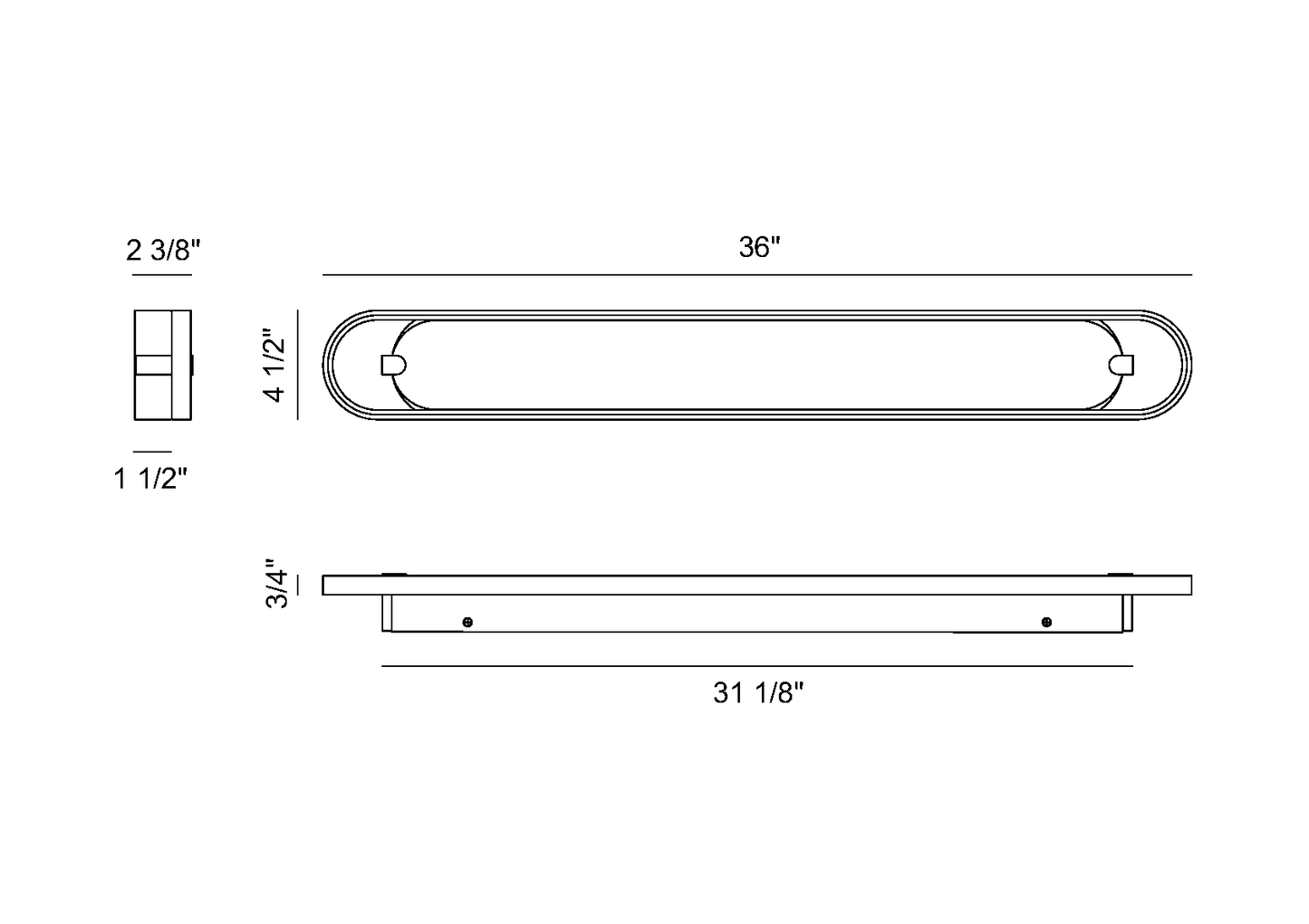 Eurofase Lighting Noga 36" 1-Light Integrated LED Alabaster Shade Gold Steel Wall Sconce