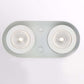 Eurofase Lighting Nymark 11" 2-Light Dimmable Integrated LED White Semi-Flush Mount