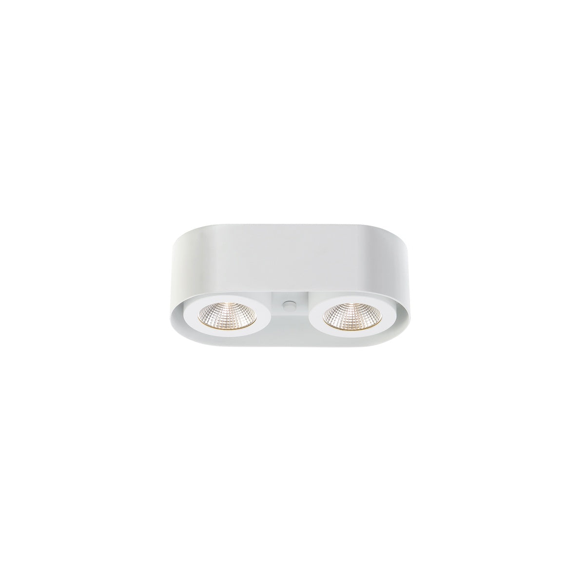 Eurofase Lighting Nymark 11" 2-Light Dimmable Integrated LED White Semi-Flush Mount