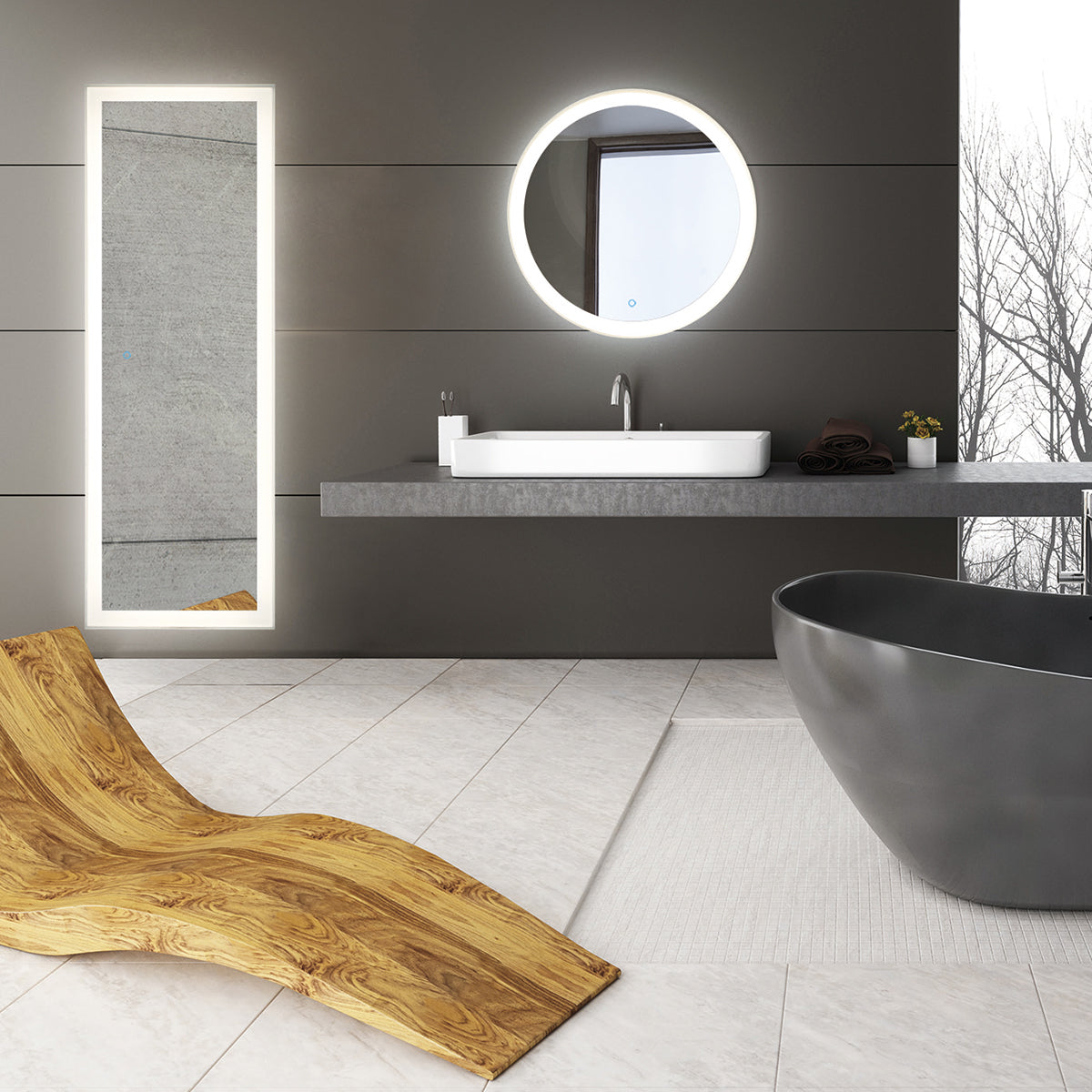 Eurofase Lighting Odessa 60" Dimmable Integrated LED Mirror