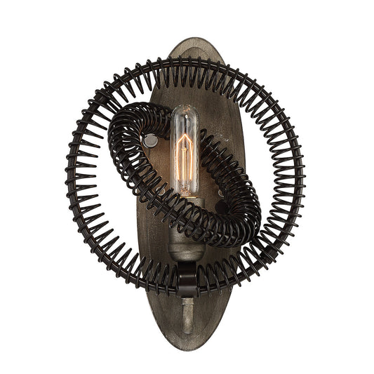 Eurofase Lighting Orbita 11" Dimmable Incandescent Vintage Bronze Wall Sconce