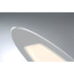 Eurofase Lighting Ormont 39" Linear Dimmable Integrated LED Brushed Nickel Aluminum Chandelier With Frosted Acrylic Shades