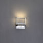 Eurofase Lighting Para 7" Integrated LED Clear Acrylic Shade Chrome Metal Wall Sconce