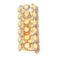 Eurofase Lighting Perrene 9" 2-Light Gold Incandescent Wall Sconce With Clear Glass Shade
