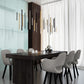 Eurofase Lighting Santana 72" 30-Light Linear Dimmable LED Multi Color Metal Chandelier With Extruded Metal Tube Shades