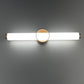 Eurofase Lighting Santoro 25" Large Dimmable Integrated LED Gold Bath Bar