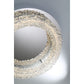 Eurofase Lighting Sassi 15" Dimmable Integrated LED Chrome Flush Mount With Clear Crystal Shade