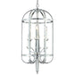 Eurofase Lighting Senze 18" 6-Light Chrome Cage Chandelier