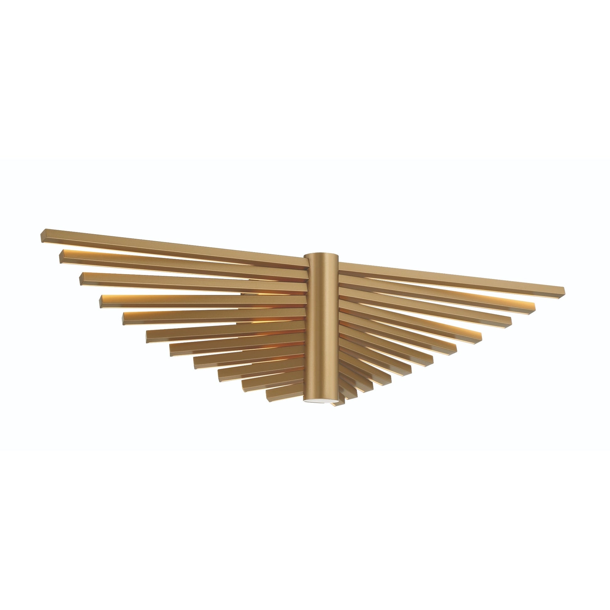 Eurofase Lighting Seraph 25" Dimmable Integrated LED Gold Wall Sconce With Acrylic Shades