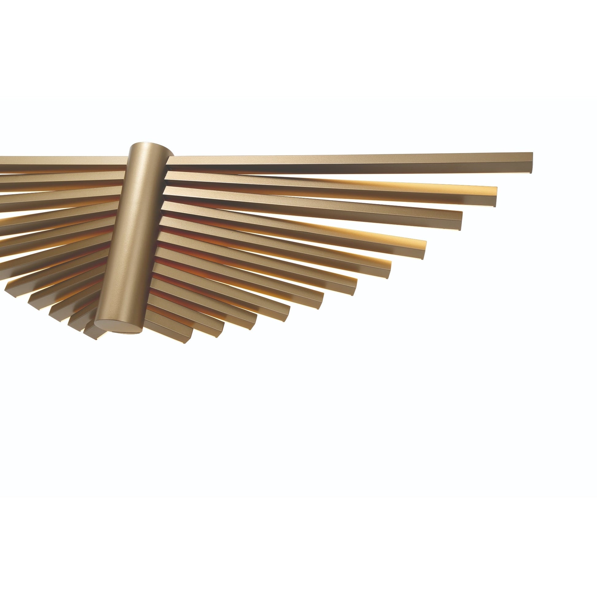 Eurofase Lighting Seraph 25" Dimmable Integrated LED Gold Wall Sconce With Acrylic Shades