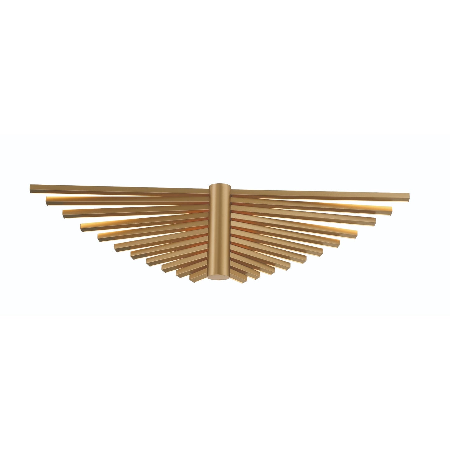 Eurofase Lighting Seraph 25" Dimmable Integrated LED Gold Wall Sconce With Acrylic Shades
