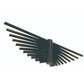 Eurofase Lighting Seraph 25" Dimmable Integrated LED Matte Black Wall Sconce With Acrylic Shades