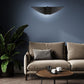 Eurofase Lighting Seraph 25" Dimmable Integrated LED Matte Black Wall Sconce With Acrylic Shades