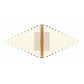 Eurofase Lighting Seraph 25" Dimmable Integrated LED Matte Gold Flush Mount With Acrylic Shades