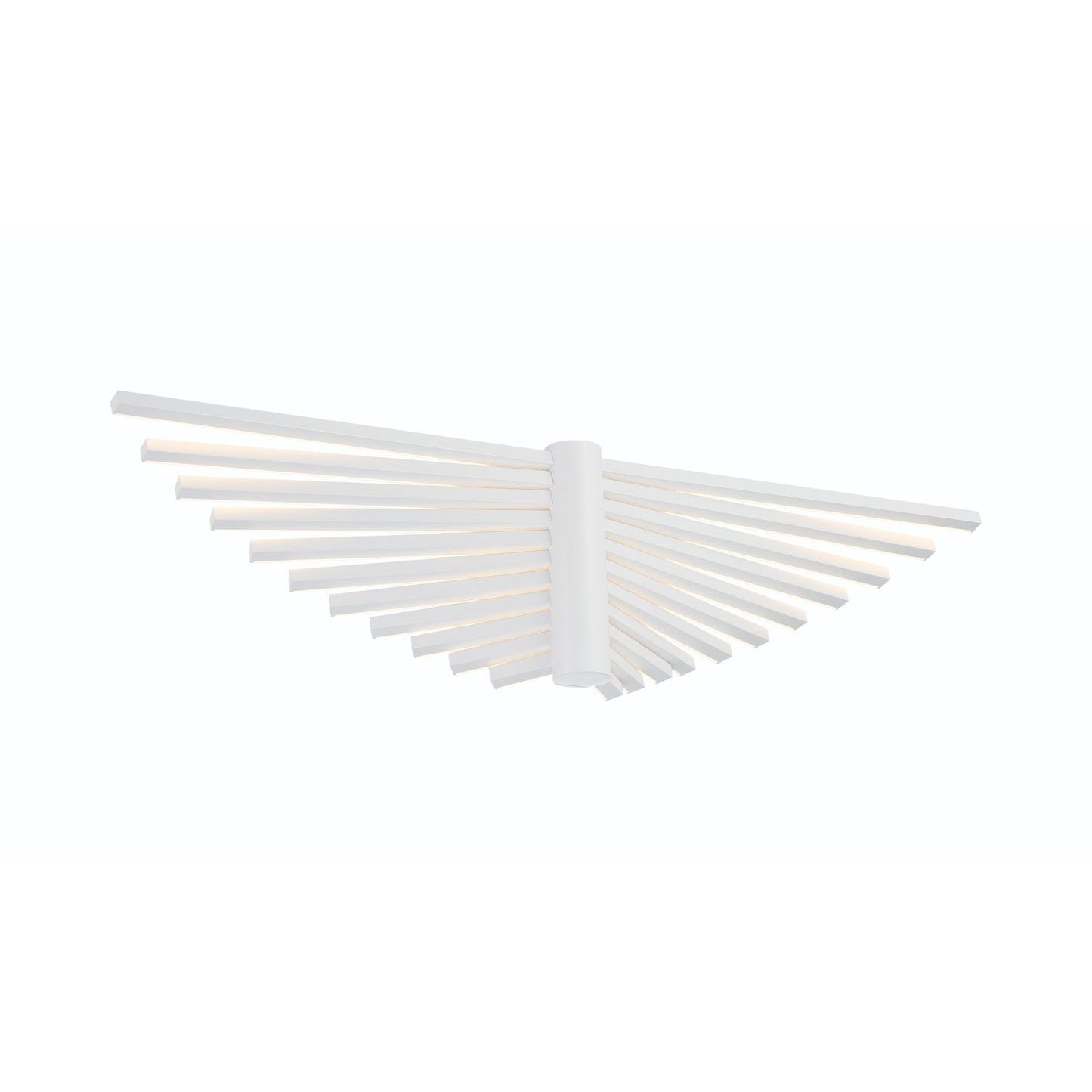 Eurofase Lighting Seraph 25" Dimmable Integrated LED Matte White Wall Sconce With Acrylic Shades
