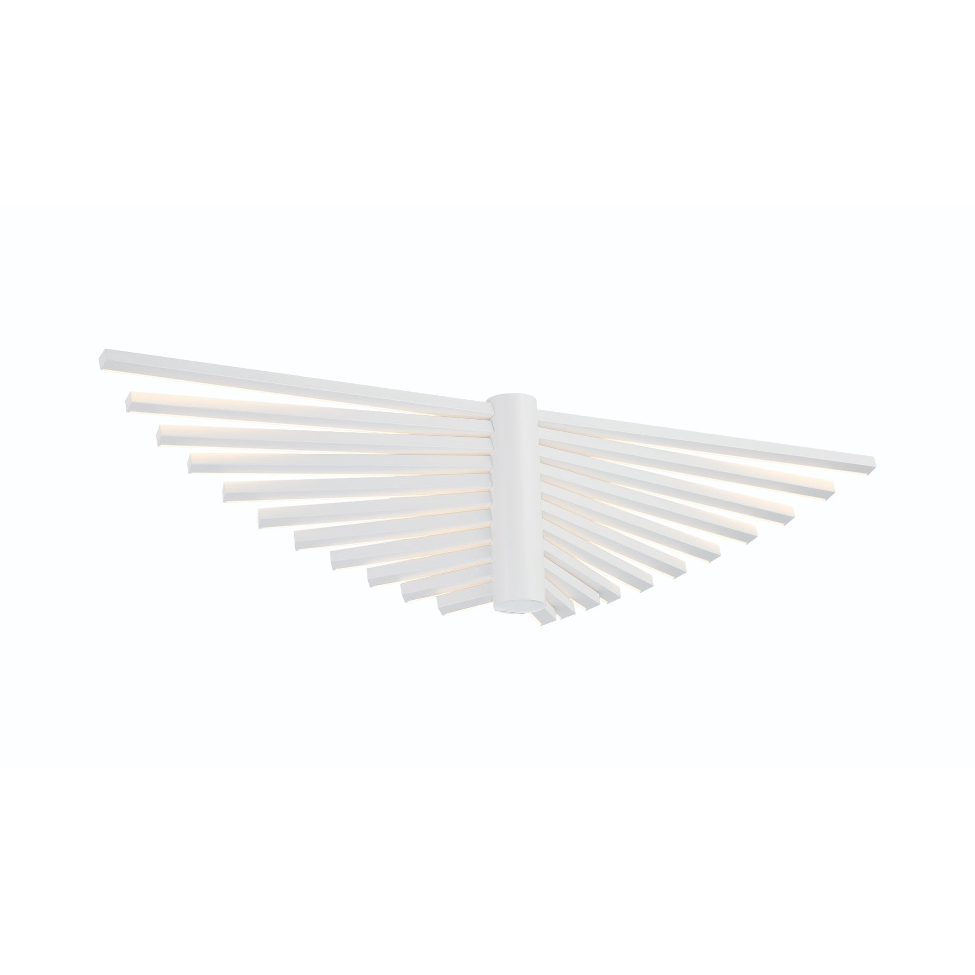 Eurofase Lighting Seraph 25" Dimmable Integrated LED Matte White Wall Sconce With Acrylic Shades