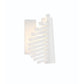 Eurofase Lighting Seraph 25" Dimmable Integrated LED Matte White Wall Sconce With Acrylic Shades