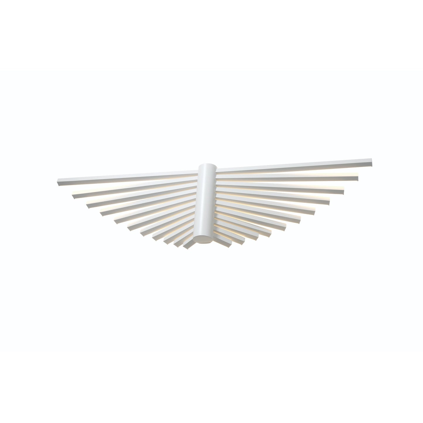 Eurofase Lighting Seraph 25" Dimmable Integrated LED Matte White Wall Sconce With Acrylic Shades