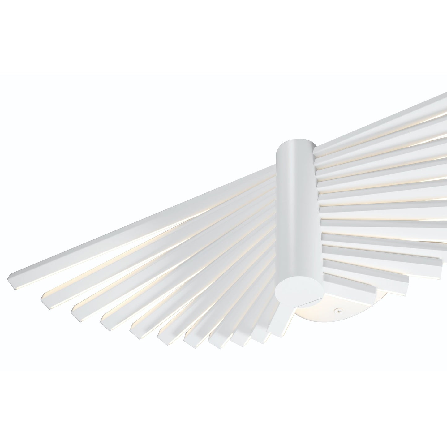 Eurofase Lighting Seraph 25" Dimmable Integrated LED Matte White Wall Sconce With Acrylic Shades