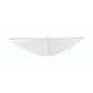 Eurofase Lighting Seraph 25" Dimmable Integrated LED Matte White Wall Sconce With Acrylic Shades