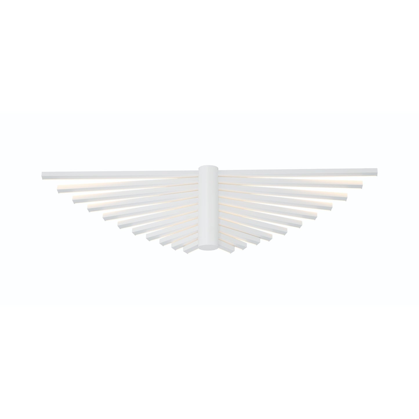 Eurofase Lighting Seraph 25" Dimmable Integrated LED Matte White Wall Sconce With Acrylic Shades