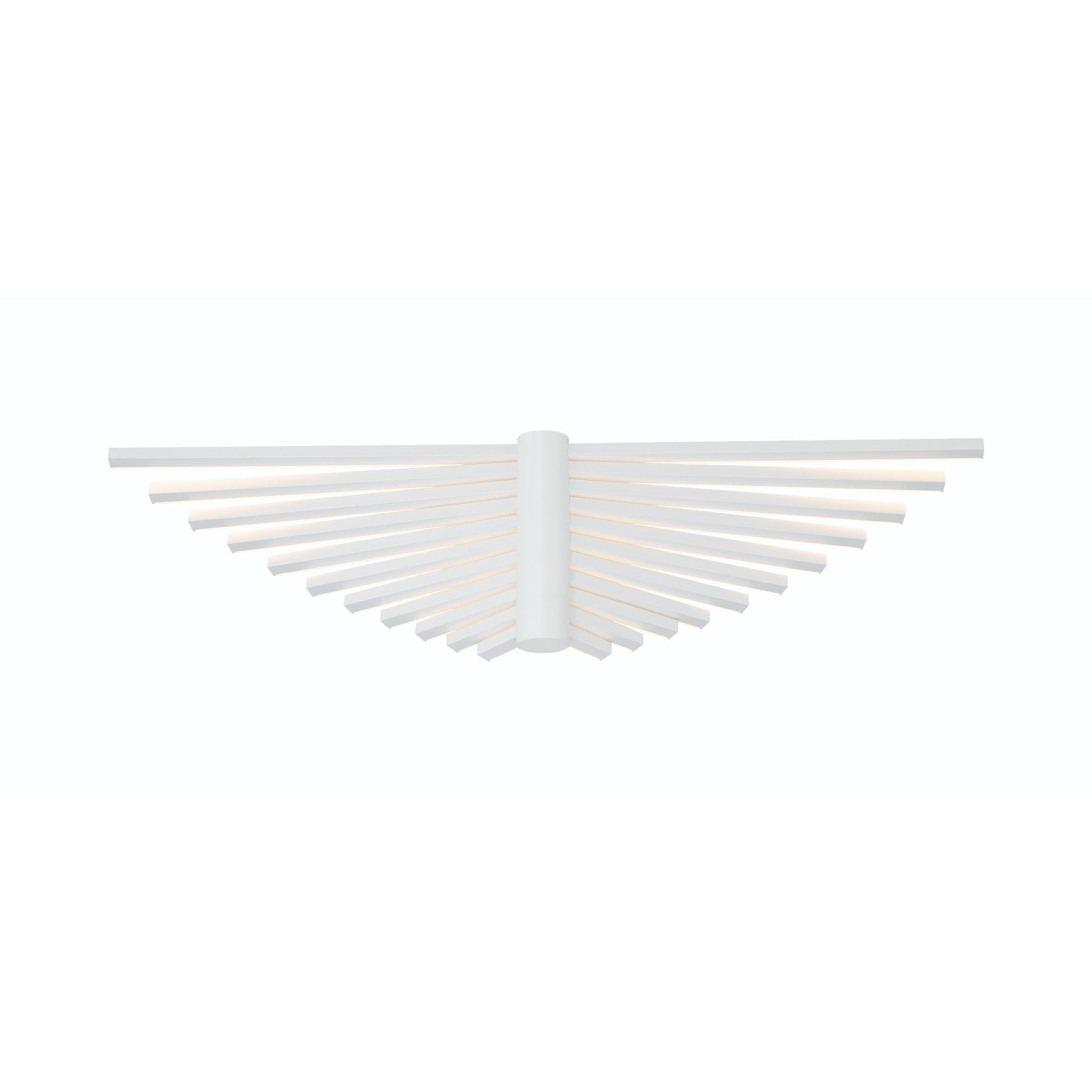 Eurofase Lighting Seraph 25" Dimmable Integrated LED Matte White Wall Sconce With Acrylic Shades