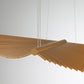 Eurofase Lighting Seraph 59" Dimmable Integrated LED Matte Gold Chandelier With Acrylic Shades