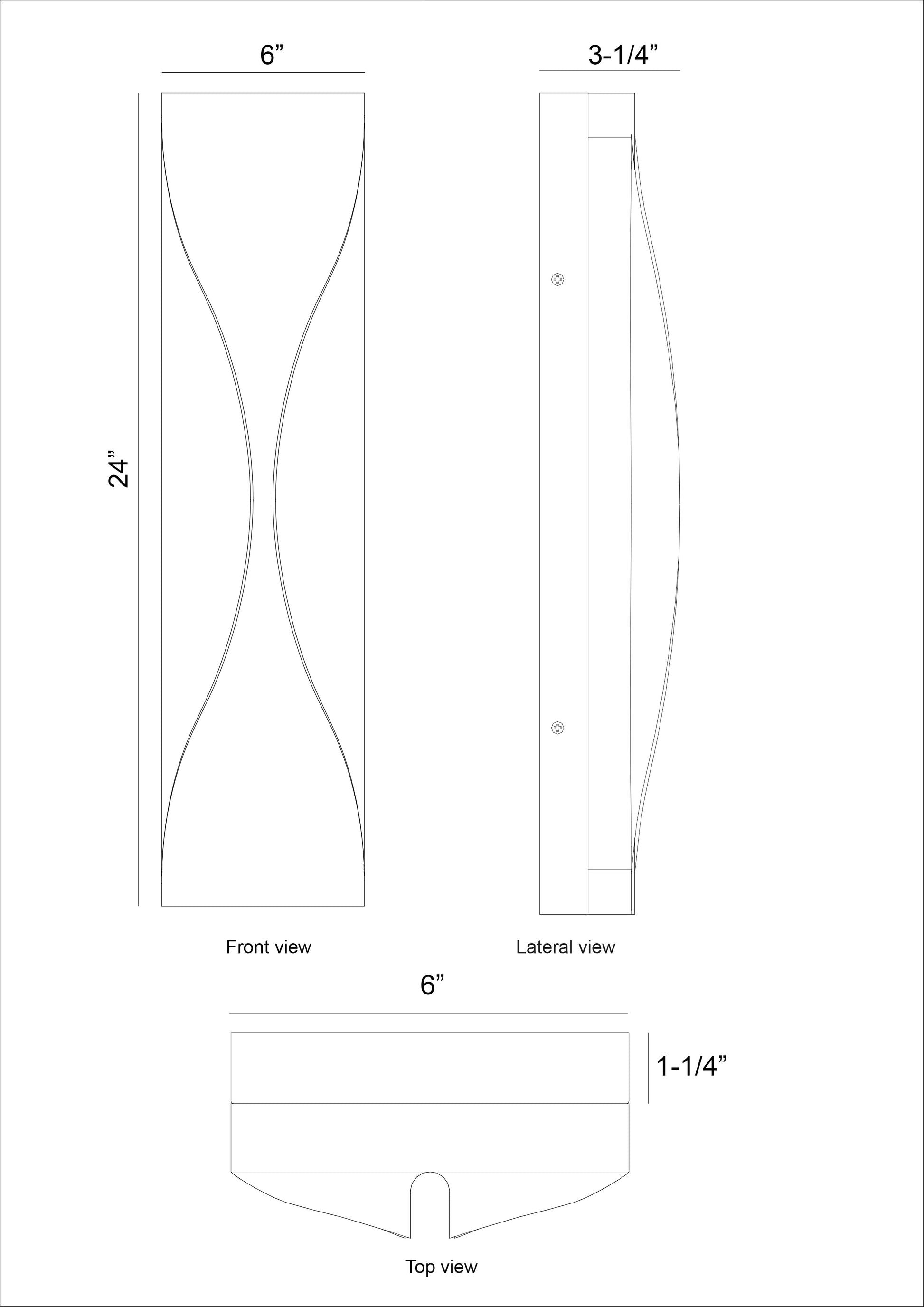 Eurofase Lighting Shayla 24" 1-Light Integrated LED Sysal Gold and Black Aluminum Outdoor Wall Sconce