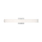 Eurofase Lighting Springfield 24" Dimmable Integrated LED Aluminum Wall Sconce With White Acrylic Shade