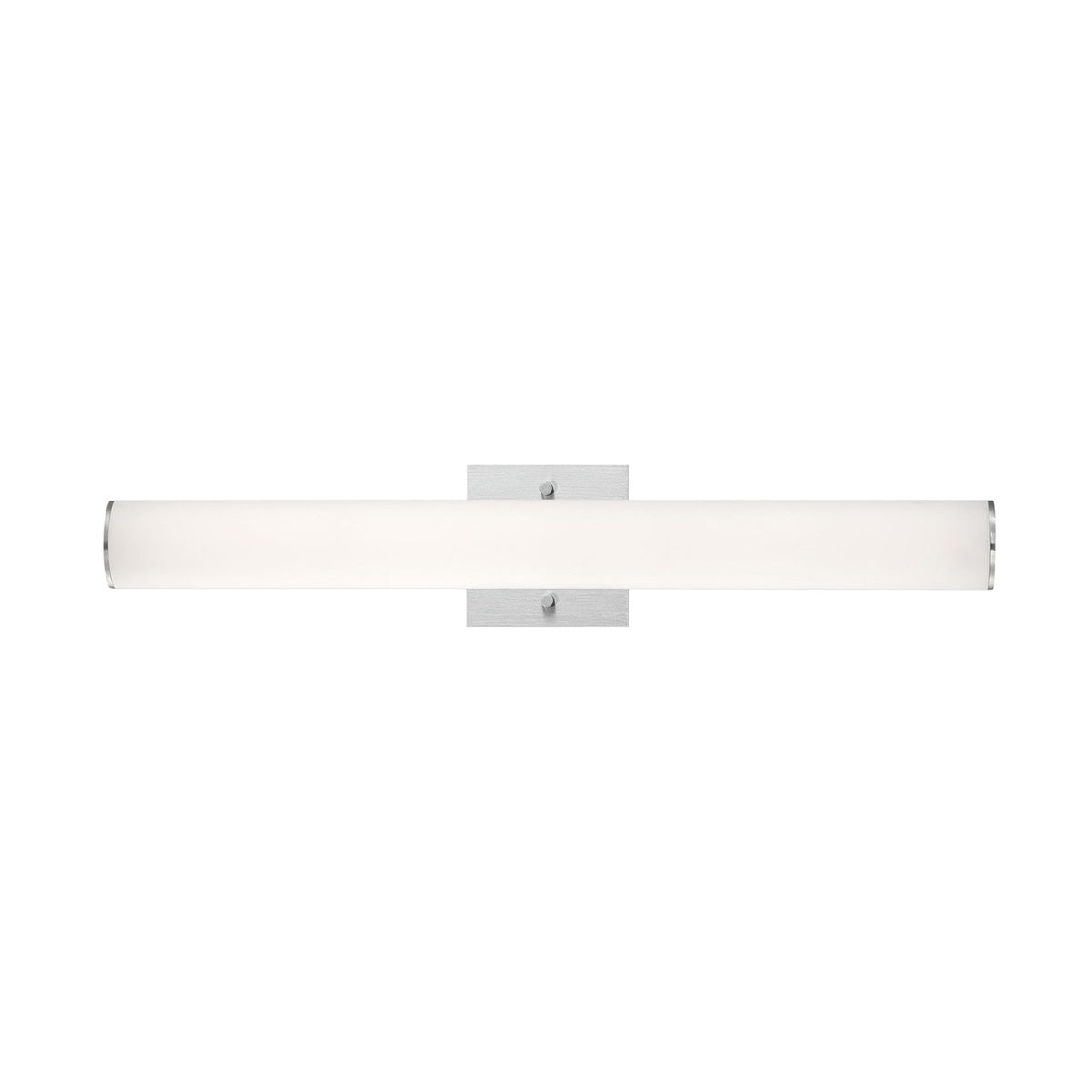 Eurofase Lighting Springfield 24" Dimmable Integrated LED Aluminum Wall Sconce With White Acrylic Shade