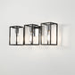 Eurofase Lighting Stafford 23" 3-Light Dimmable Incandescent Black/ Chrome Bath Bar Vanity Light