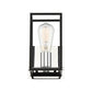 Eurofase Lighting Stafford 6" Dimmable Incandescent Black/ Chrome Wall Sconce