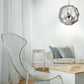 Eurofase Lighting Studio 12" Chrome Incandescent Round Pendant Light