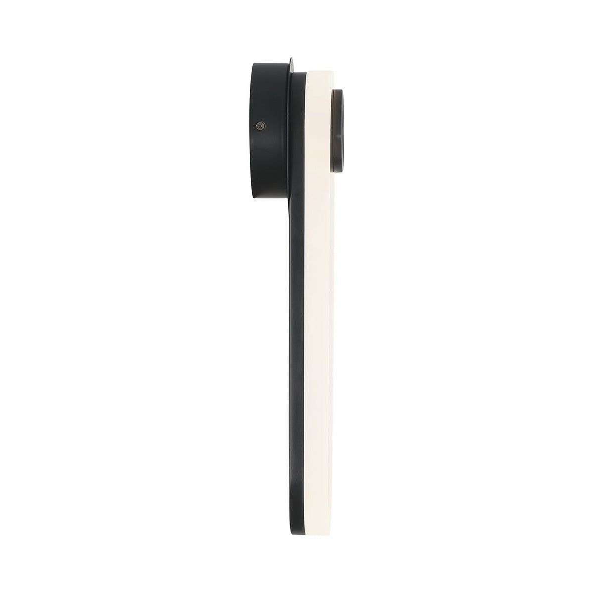 Eurofase Lighting Swing 18" 1-Light Integrated LED Matte Black Steel Outdoor Wall Sconce