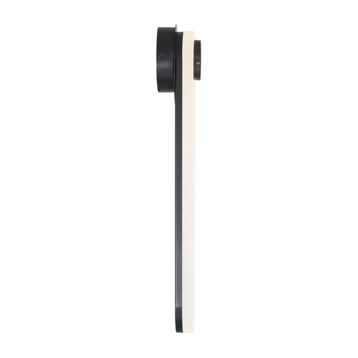 Eurofase Lighting Swing 24" 1-Light Integrated LED Matte Black Steel Outdoor Wall Sconce