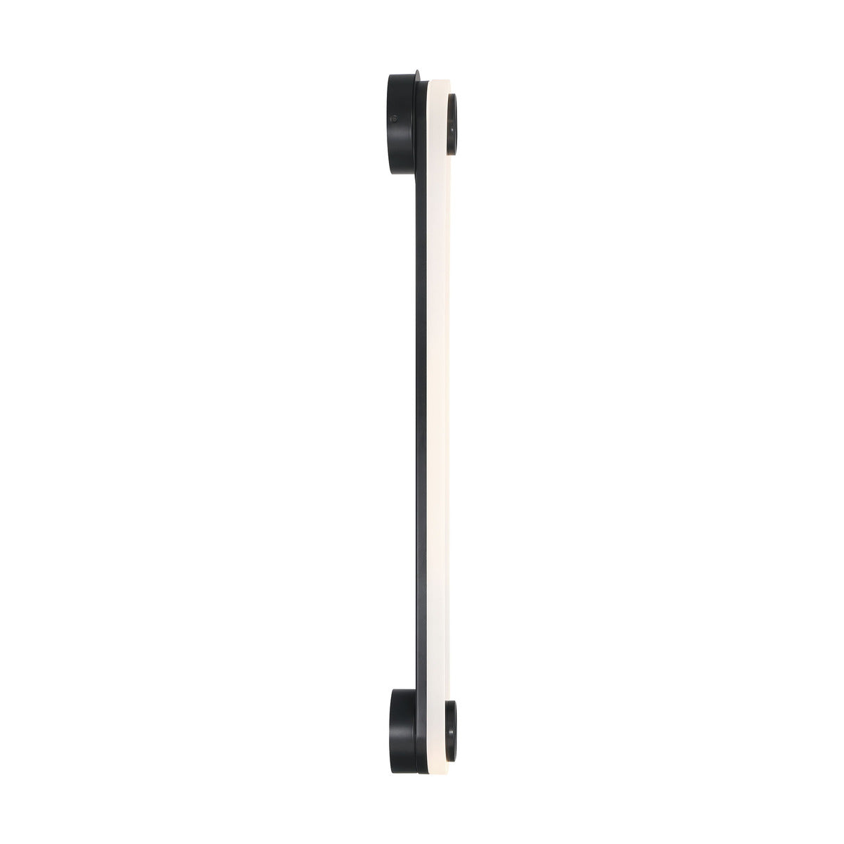 Eurofase Lighting Swing 36" 1-Light Integrated LED Matte Black Steel Outdoor Wall Sconce