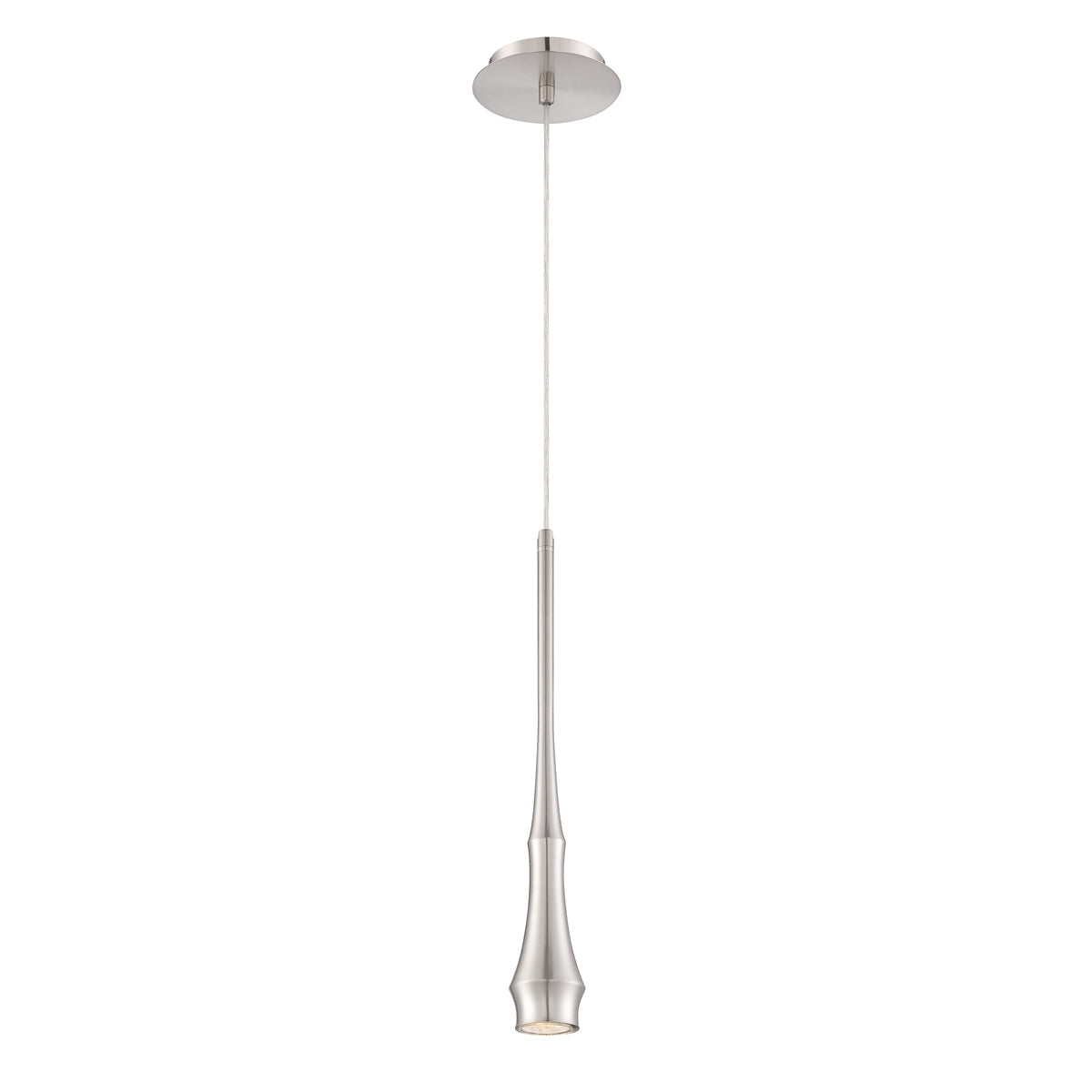 Eurofase Lighting Tala 3" Dimmable Halogen Satin Nickel Metal Pendant Light