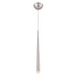 Eurofase Lighting Tassone 2" Dimmable Integrated LED Satin Nickel Pendant Light With Frosted Acrylic Shade