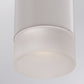Eurofase Lighting Tassone 2" Dimmable Integrated LED White Pendant Light With Frosted Acrylic Shade