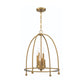 Eurofase Lighting Tesia 20" 6-Light Brass Pendant Light