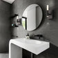 Eurofase Lighting Torna 5" 1-Light Dimmable LED Matte Black Metal Bath Bar With Frosted Acrylic Shade