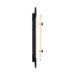 Eurofase Lighting Tramore 16" 1-Light Integrated LED Glass Shade Matte Black Steel Wall Sconce