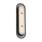 Eurofase Lighting Tramore 22" 1-Light Integrated LED Alabaster Shade Matte Black Steel Wall Sconce