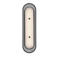 Eurofase Lighting Tramore 22" 1-Light Integrated LED Alabaster Shade Matte Black Steel Wall Sconce