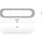 Eurofase Lighting Tramore 22" 1-Light Integrated LED Alabaster Shade Matte Black Steel Wall Sconce