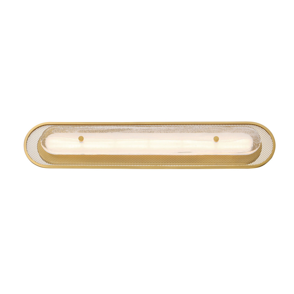 Eurofase Lighting Tramore 30" 1-Light Integrated LED Alabaster Glass Shade Gold Steel Wall Sconce